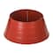 Glitzhome® 22" Christmas Painted Red Metal Tree Collar